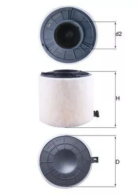 Air Filter KNECHT LX 4407)