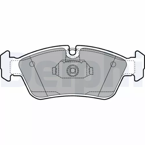 Brake Pad Set, disc brake DELPHI LP1421)