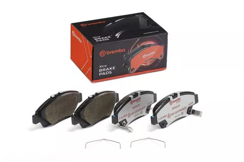 Brake Pad Set, disc brake BREMBO P 28 050X)