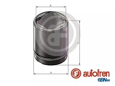 Piston, brake caliper AUTOFREN SEINSA D025659)