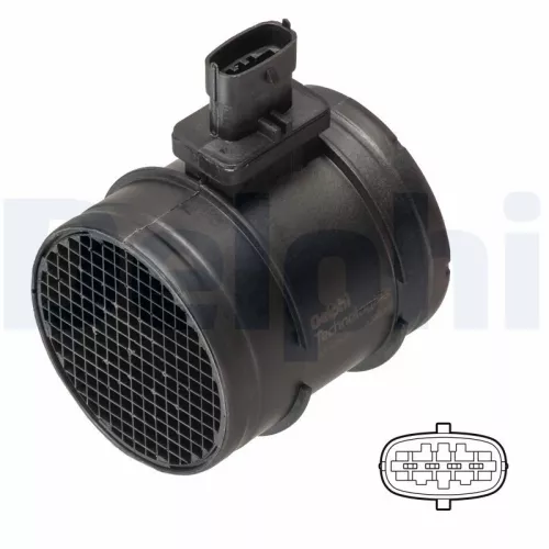 Luchtmassastroomsensor DELPHI AF10633-12B1)