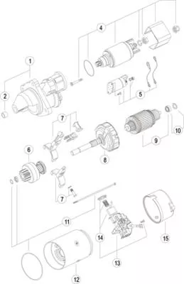 Starter MAHLE MS 430)