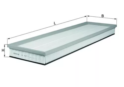 Luchtfilter KNECHT LX 467/1)