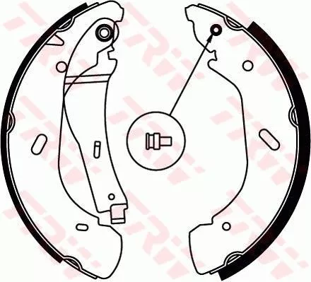 Brake Shoe Set TRW GS8690)