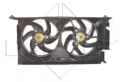 Ventilator, motorkoeling NRF 47334)
