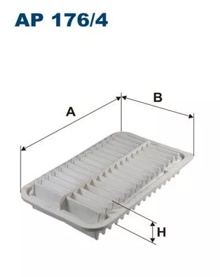 Air Filter FILTRON AP 176/4)