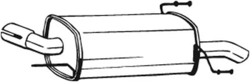 Achterdemper BOSAL 185-201)