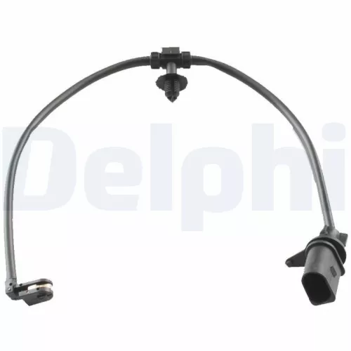 Waarschuwing: contact, slijtage van de remblokken DELPHI LZ0308)