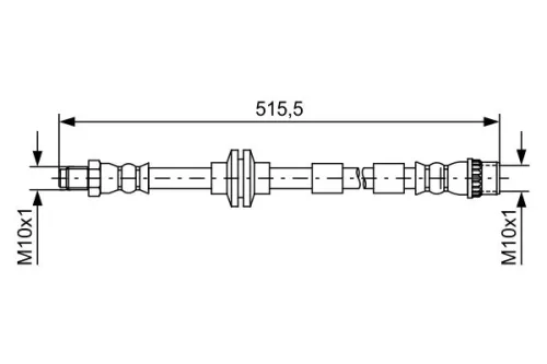 Remslang BOSCH 1 987 481 733)