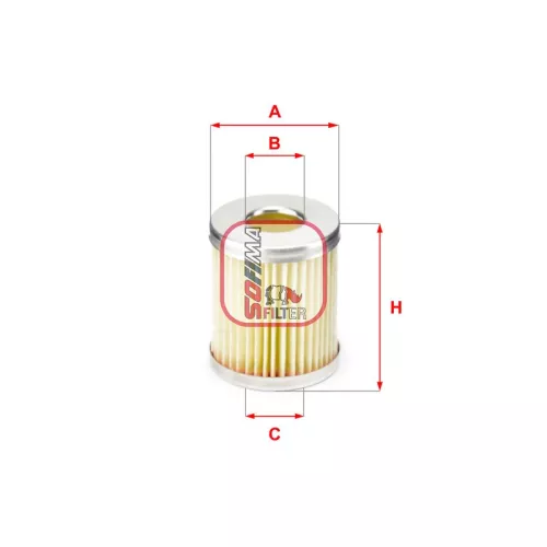 Brandstoffilter SOFIMA S 6008 G)