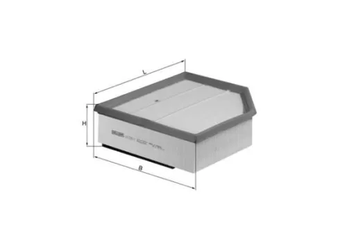 Luchtfilter KNECHT LX 1289/1)