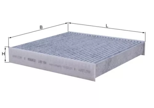 Filter, cabinelucht KNECHT LAK 184)