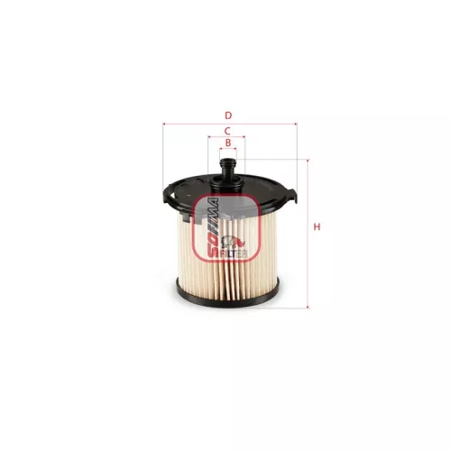 Brandstoffilter SOFIMA S 6074 NE)