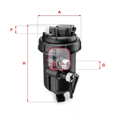Fuel Filter SOFIMA S 5108 GC)