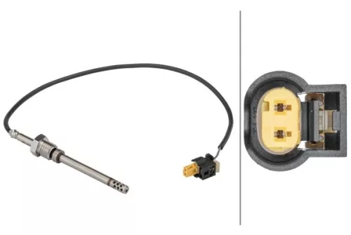 Sensor, uitlaatgastemperatuur HELLA 6PT 358 181-611)