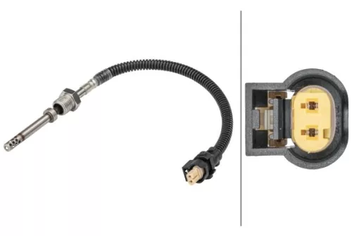 Sensor, uitlaatgastemperatuur HELLA 6PT 358 181-671)