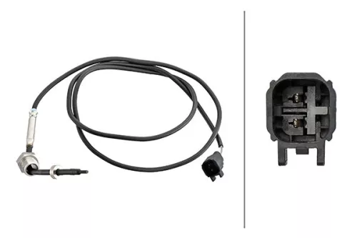 Sensor, uitlaatgastemperatuur HELLA 6PT 358 181-751)