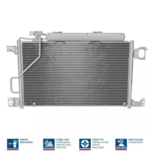 Condenser, air conditioning NISSENS 94794)