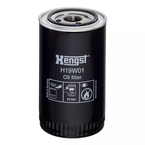 Oil Filter HENGST FILTER H19W01)