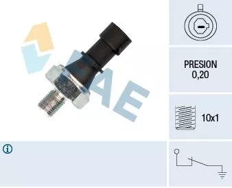 Oil Pressure Switch FAE 12438)