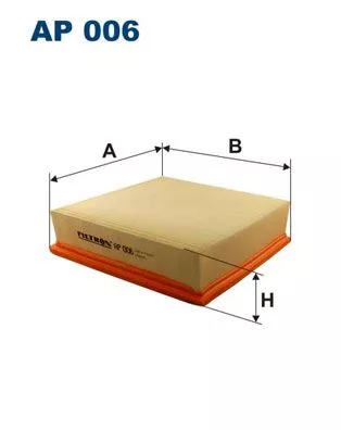 Air Filter FILTRON AP 006)