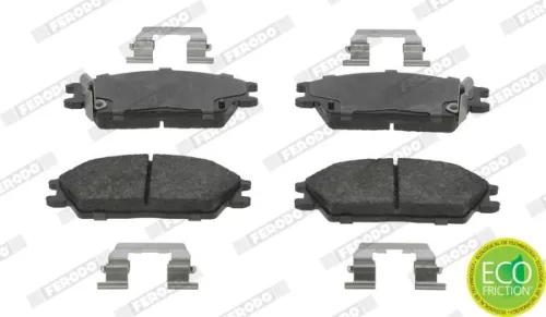 Brake Pad Set, disc brake FERODO FDB4076)