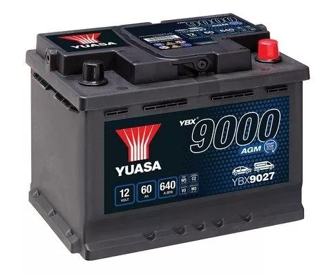 Starter Battery YUASA YBX9027)