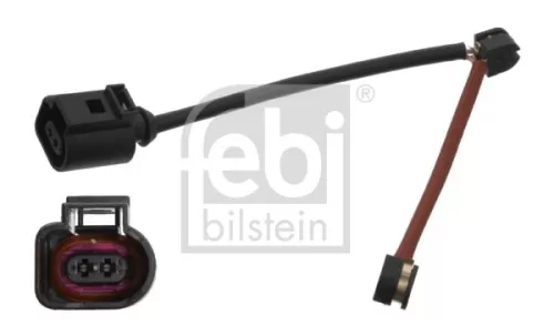 Waarschuwing: contact, slijtage van de remblokken FEBI BILSTEIN 34496)