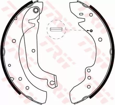 Brake Shoe Set TRW GS8565)