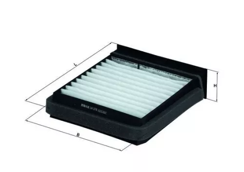 Filter, cabin air KNECHT LA 361)