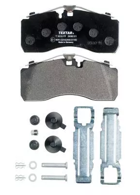 Brake Pad Set, disc brake TEXTAR 2936101)