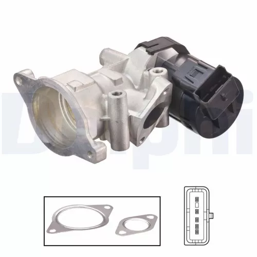 EGR-klep DELPHI EG10591-12B1)