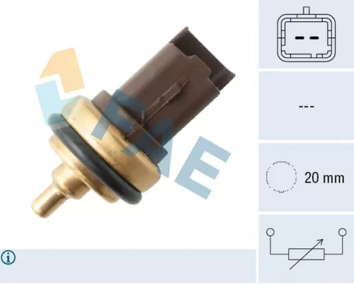 Sensor, coolant temperature FAE 33708)