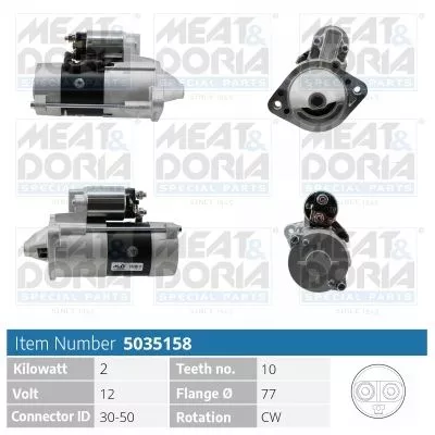 Starter MEAT & DORIA 5035158)
