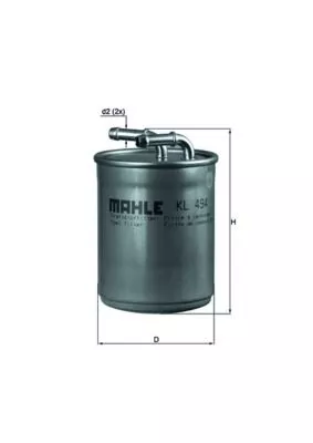 Brandstoffilter KNECHT KL 494)
