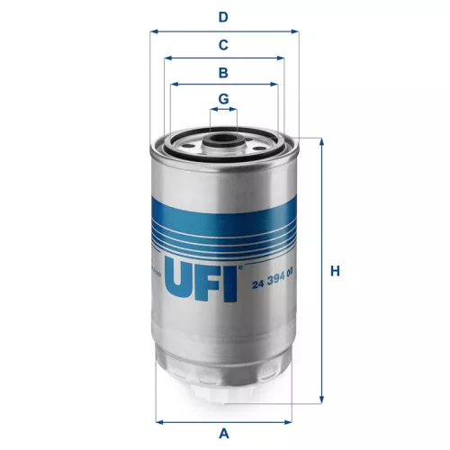 Fuel Filter UFI 24.394.00)