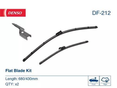 Ruitenwisser DENSO DF-212)