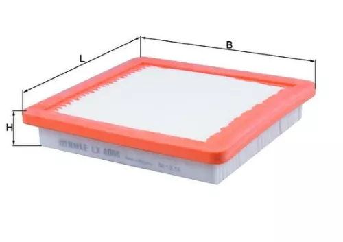 Luchtfilter KNECHT LX 4066)