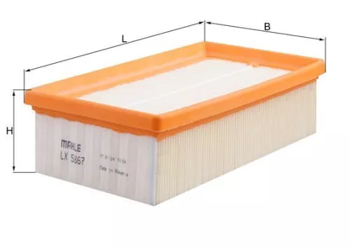 Luchtfilter KNECHT LX 5353)