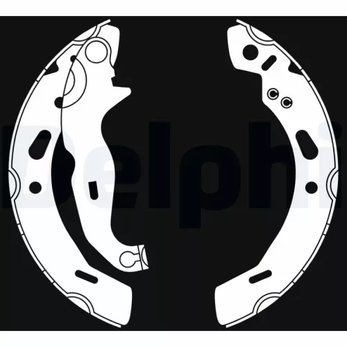 Brake Shoe Set DELPHI LS2016)
