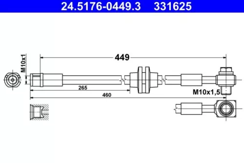 Remslang ATE 24.5176-0449.3)