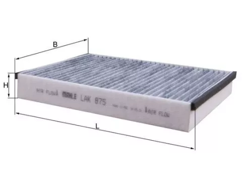 Filter, cabin air KNECHT LAK 875)