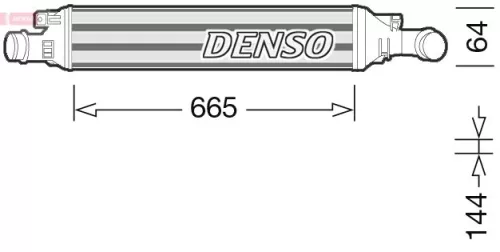 Laadluchtkoeler DENSO DIT02036)