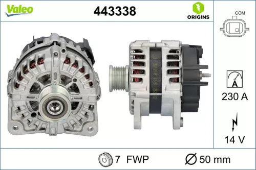 Alternator VALEO 443338)