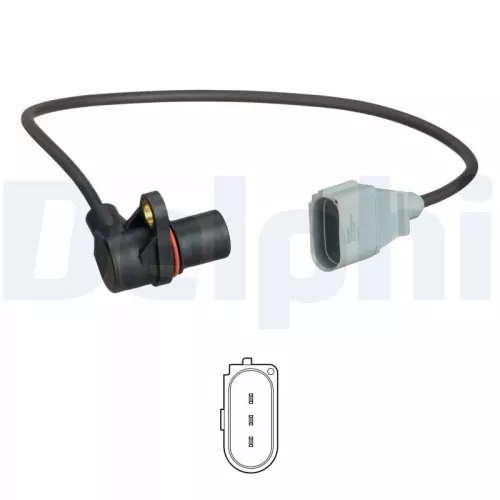 Sensor, crankshaft pulse DELPHI SS11065)