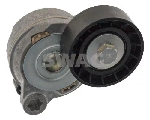 Belt Tensioner, V-ribbed belt SWAG 55 94 9398)