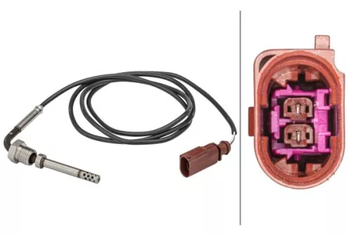 Sensor, uitlaatgastemperatuur HELLA 6PT 358 181-421)