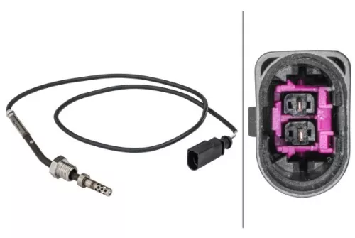 Sensor, uitlaatgastemperatuur HELLA 6PT 358 181-541)