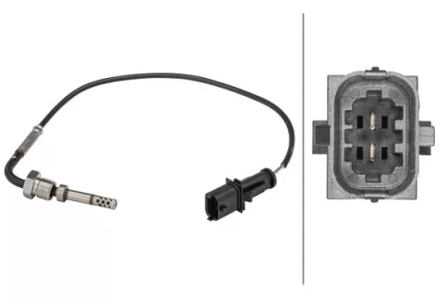 Sensor, uitlaatgastemperatuur HELLA 6PT 358 181-601)