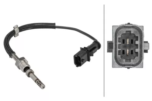 Sensor, uitlaatgastemperatuur HELLA 6PT 358 181-461)